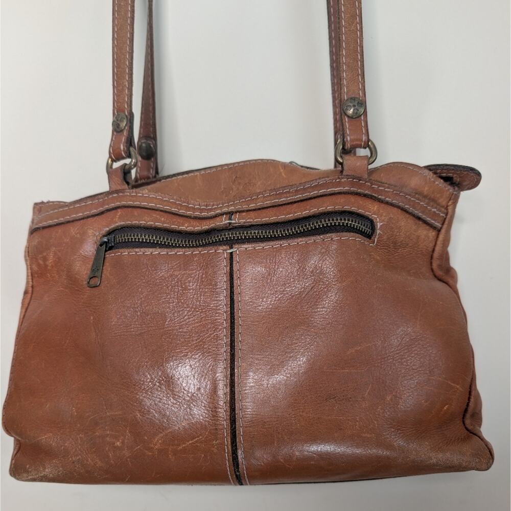Patricia Nash Italian Leather Tote Bag Brown - Picture 2 of 9
